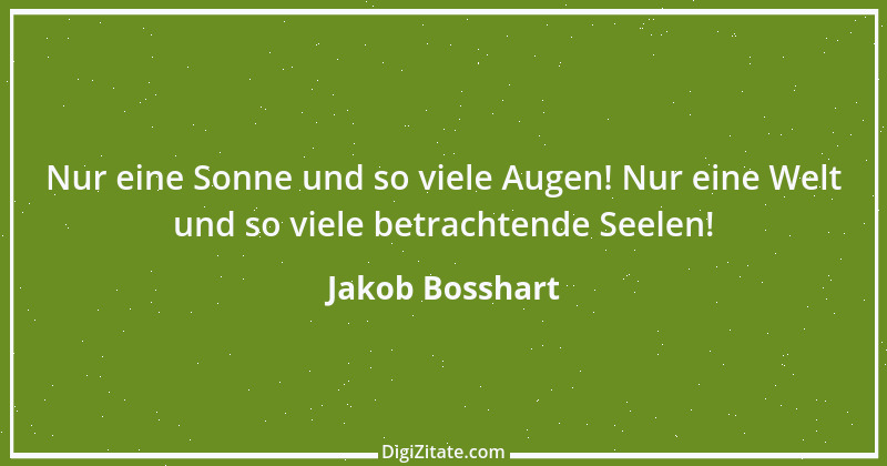 Zitat von Jakob Bosshart 189