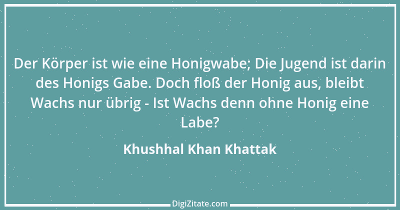 Zitat von Khushhal Khan Khattak 3