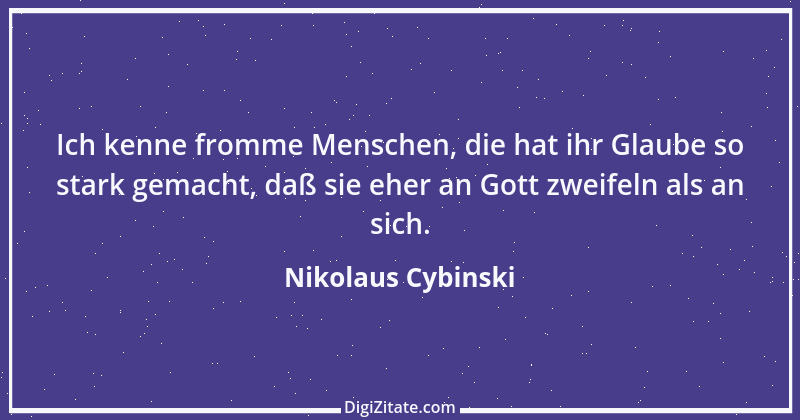 Zitat von Nikolaus Cybinski 21