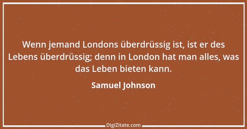 Zitat von Samuel Johnson 108