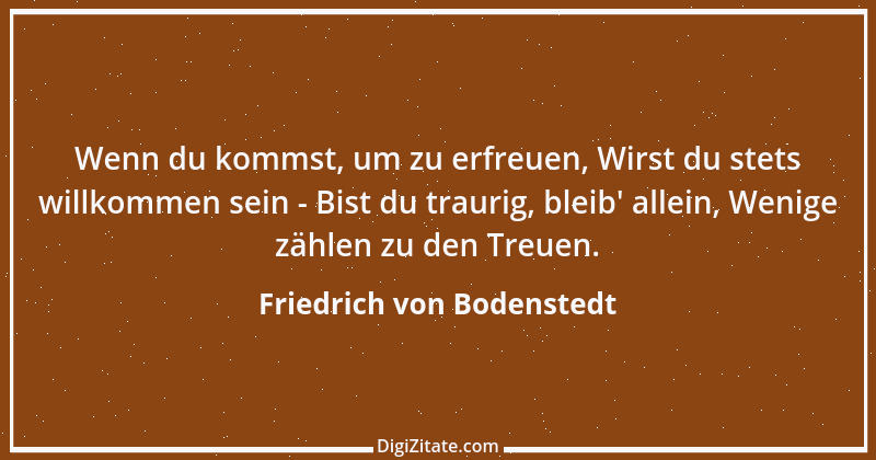 Zitat von Friedrich von Bodenstedt 73