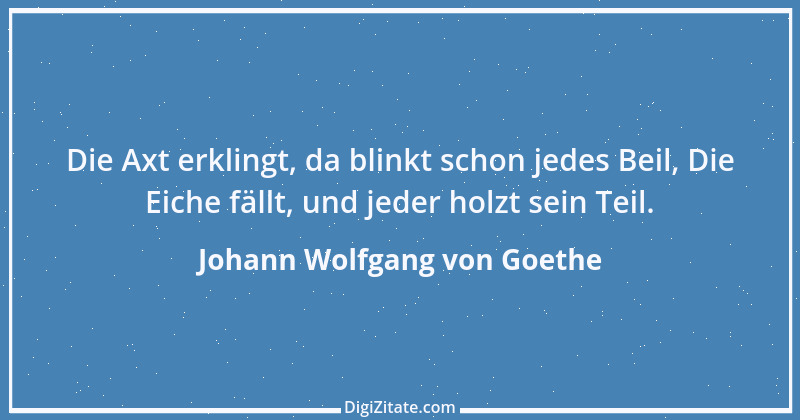 Zitat von Johann Wolfgang von Goethe 115