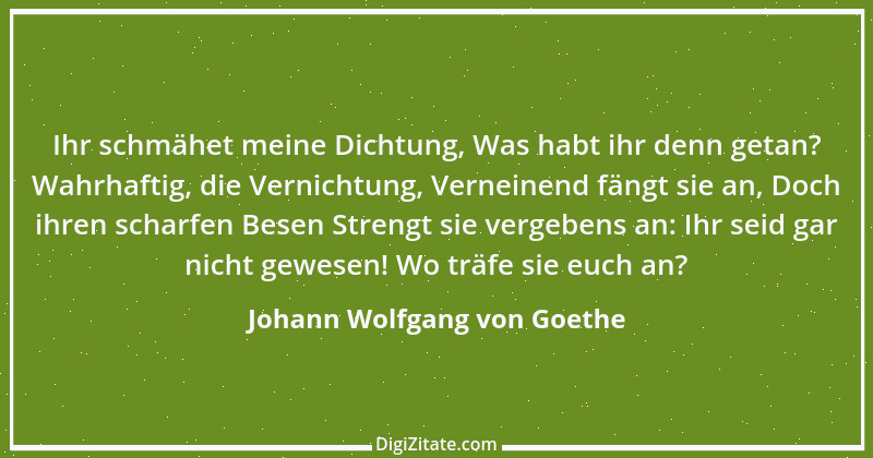 Zitat von Johann Wolfgang von Goethe 2115