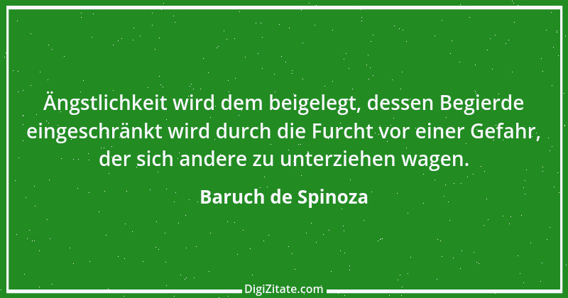 Zitat von Baruch de Spinoza 134