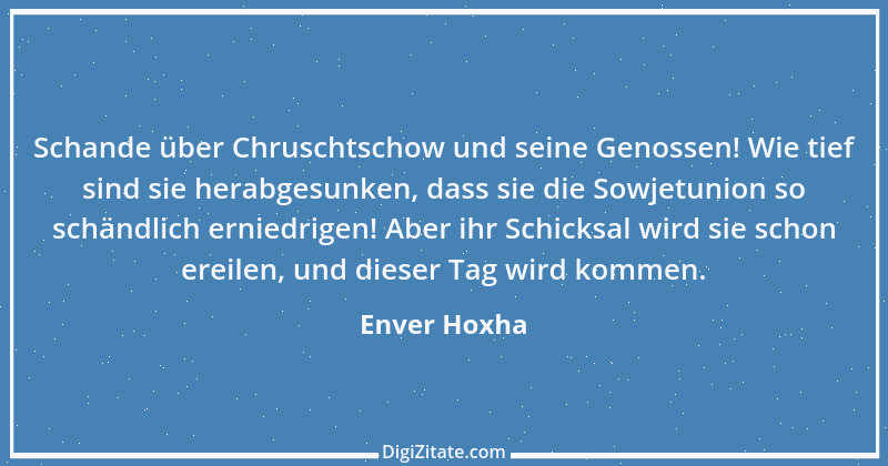 Zitat von Enver Hoxha 2