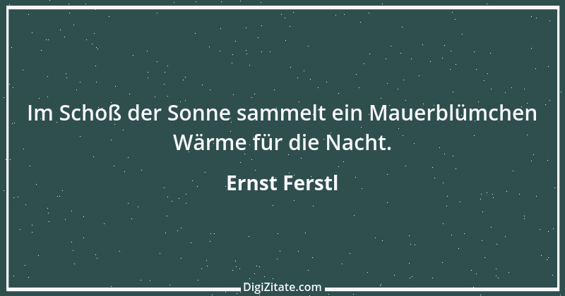 Zitat von Ernst Ferstl 2206