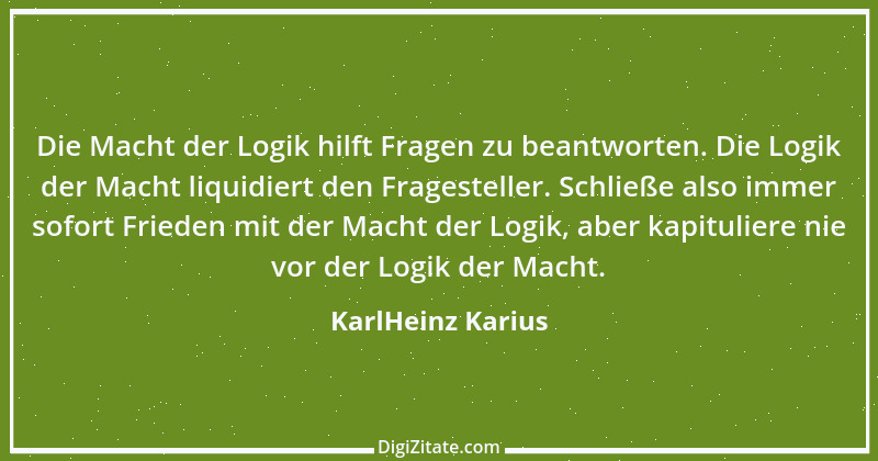 Zitat von KarlHeinz Karius 690