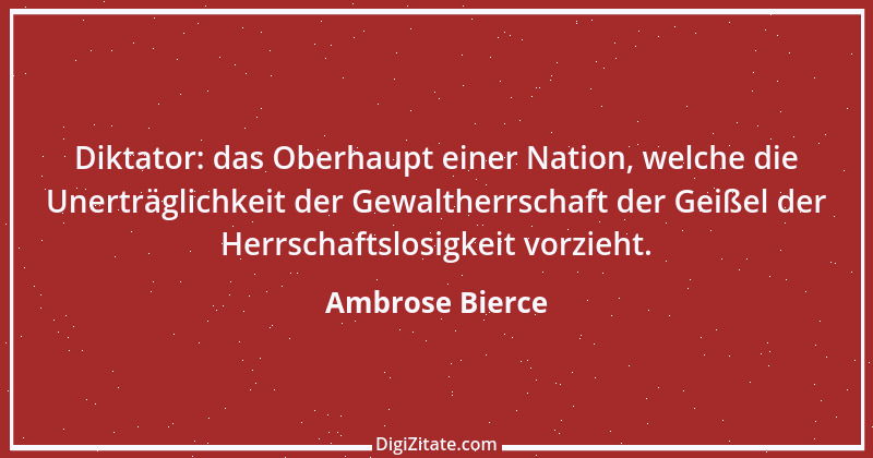 Zitat von Ambrose Bierce 346