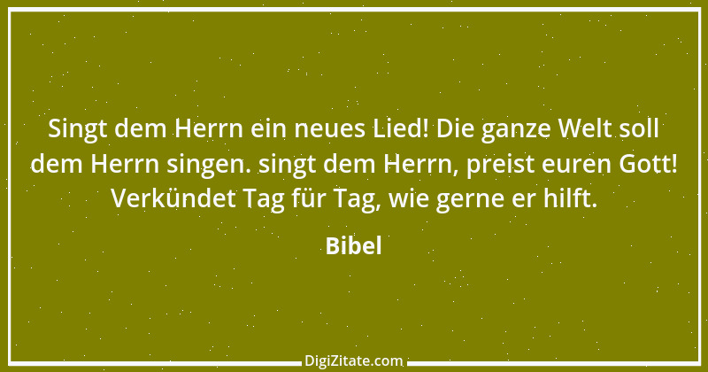 Zitat von Bibel 2151