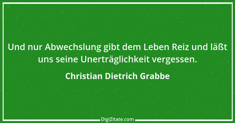 Zitat von Christian Dietrich Grabbe 15