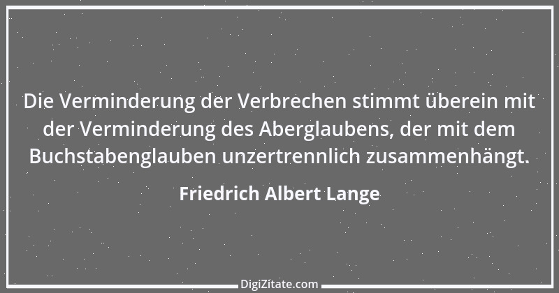 Zitat von Friedrich Albert Lange 11