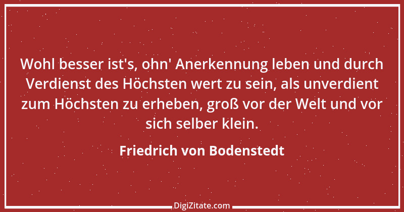 Zitat von Friedrich von Bodenstedt 74