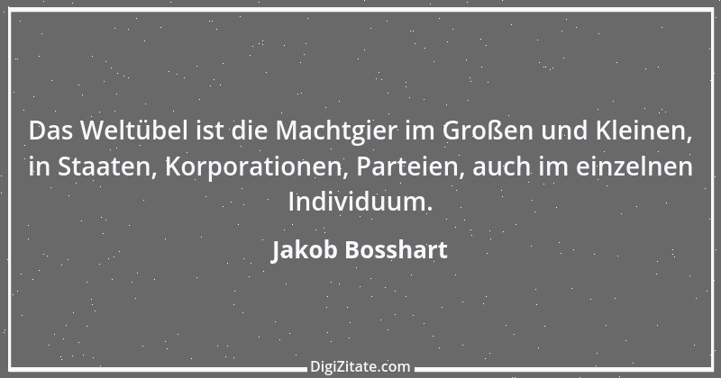 Zitat von Jakob Bosshart 191