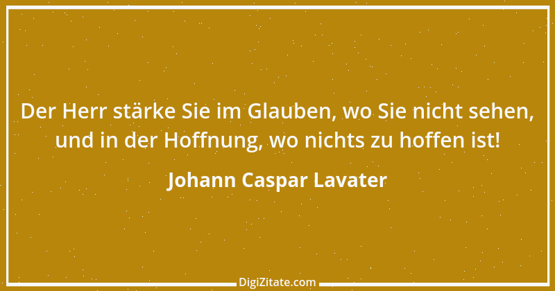 Zitat von Johann Caspar Lavater 86