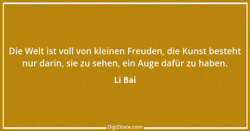 Zitat von Li Bai 4