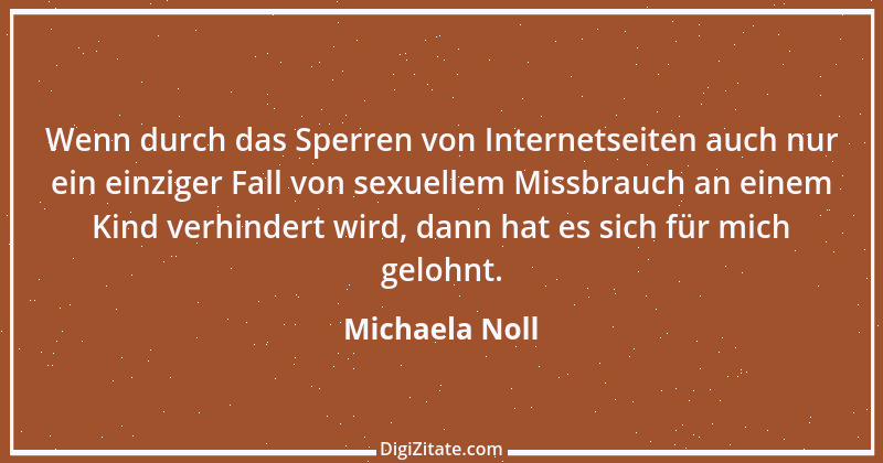 Zitat von Michaela Noll 1