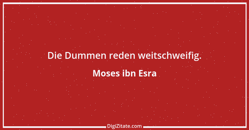 Zitat von Moses ibn Esra 5