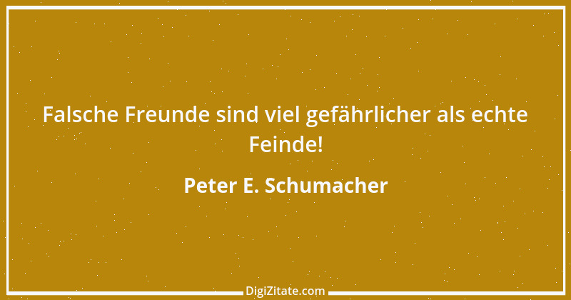 Zitat von Peter E. Schumacher 921