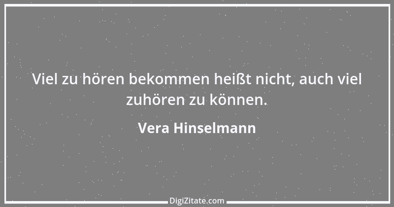 Zitat von Vera Hinselmann 8