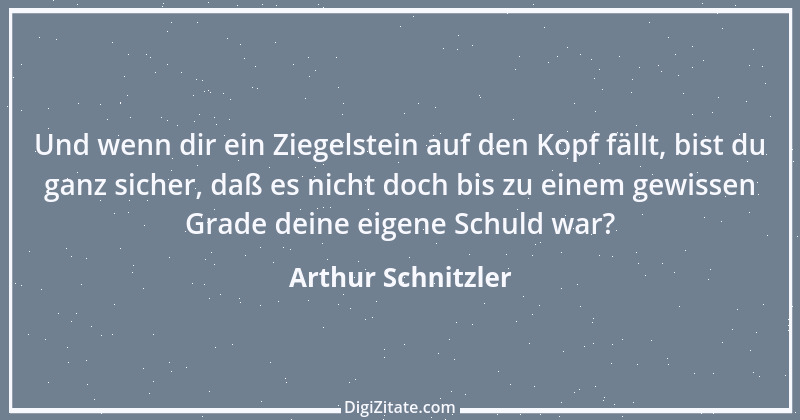 Zitat von Arthur Schnitzler 360