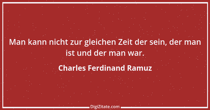 Zitat von Charles Ferdinand Ramuz 1