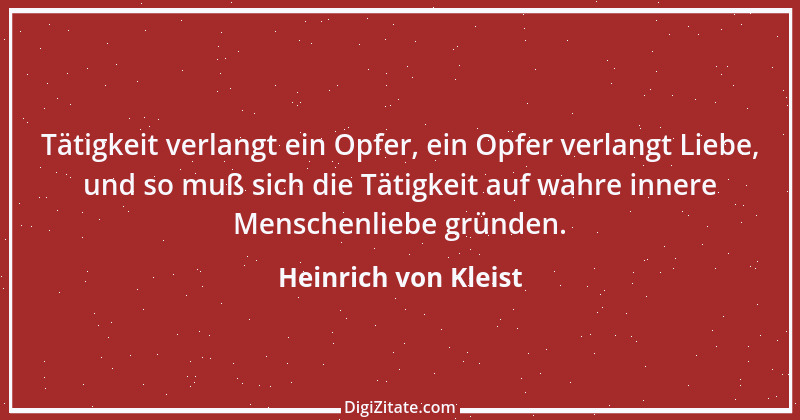 Zitat von Heinrich von Kleist 16