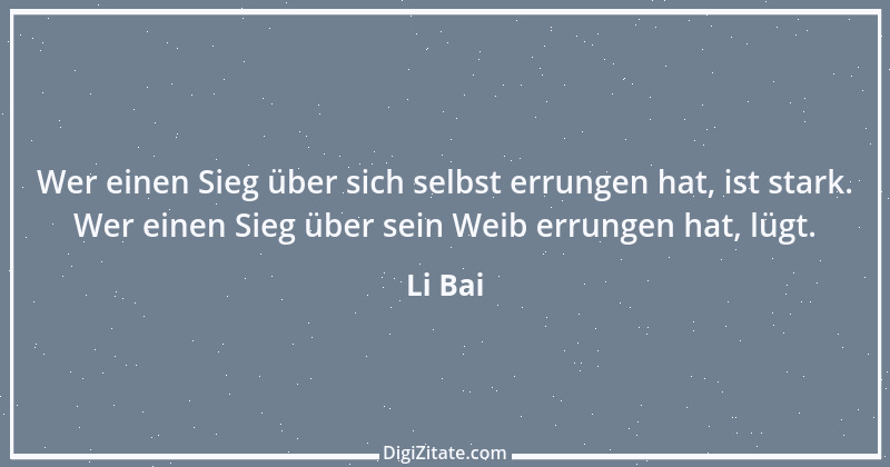 Zitat von Li Bai 5