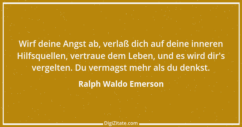 Zitat von Ralph Waldo Emerson 162