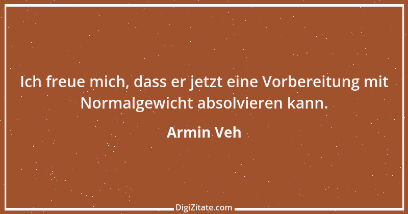 Zitat von Armin Veh 7