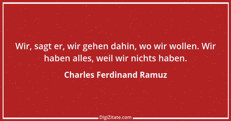 Zitat von Charles Ferdinand Ramuz 2