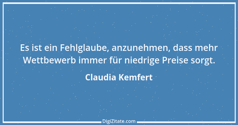 Zitat von Claudia Kemfert 2