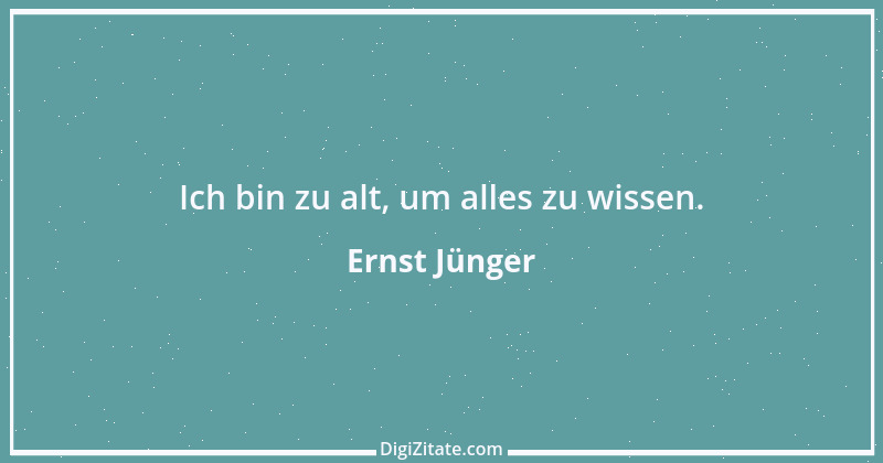 Zitat von Ernst Jünger 36