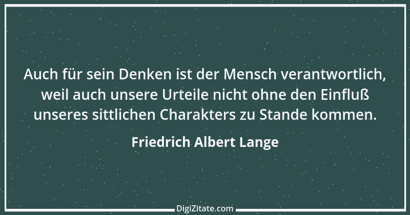 Zitat von Friedrich Albert Lange 13