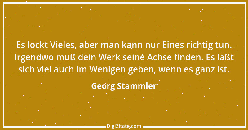 Zitat von Georg Stammler 2