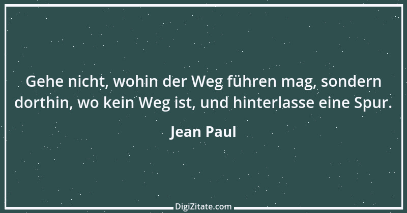 Zitat von Jean Paul 1263