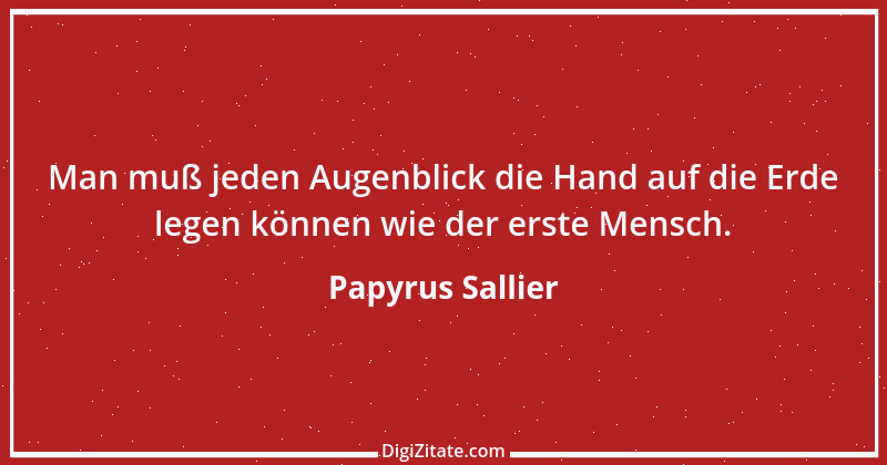 Zitat von Papyrus Sallier 2