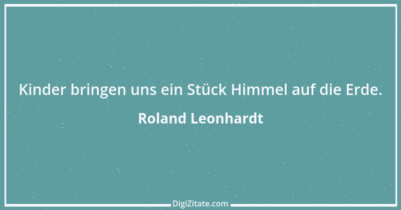 Zitat von Roland Leonhardt 1