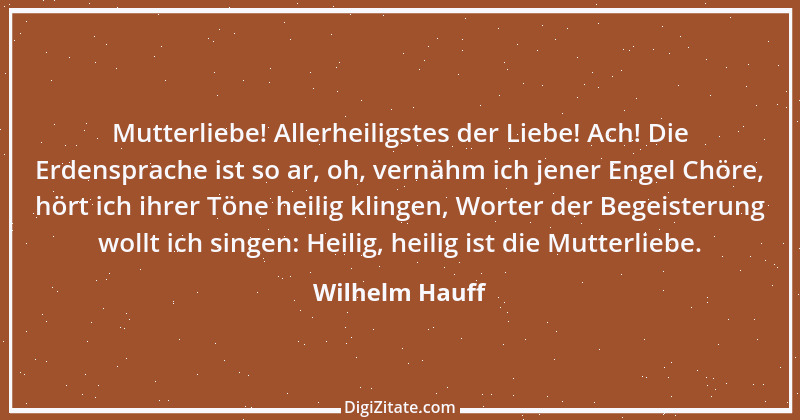 Zitat von Wilhelm Hauff 5