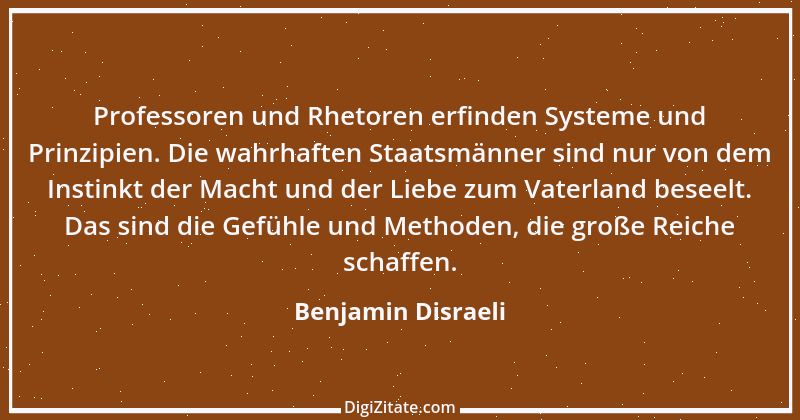 Zitat von Benjamin Disraeli 69