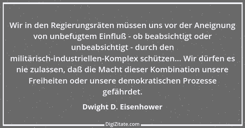 Zitat von Dwight D. Eisenhower 16