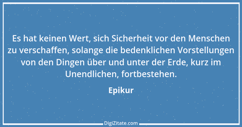 Zitat von Epikur 66