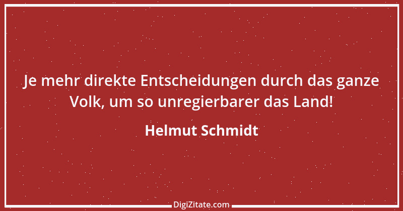 Zitat von Helmut Schmidt 133