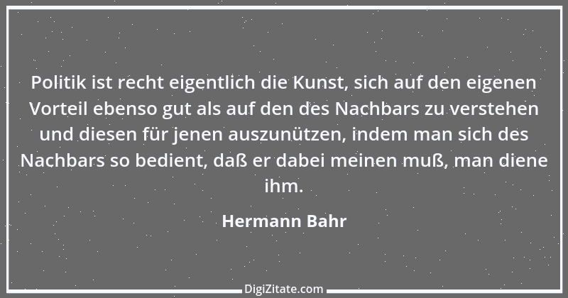 Zitat von Hermann Bahr 27