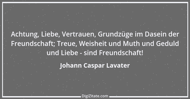 Zitat von Johann Caspar Lavater 89