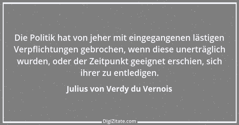 Zitat von Julius von Verdy du Vernois 2