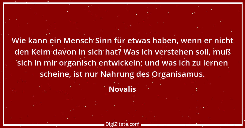 Zitat von Novalis 443