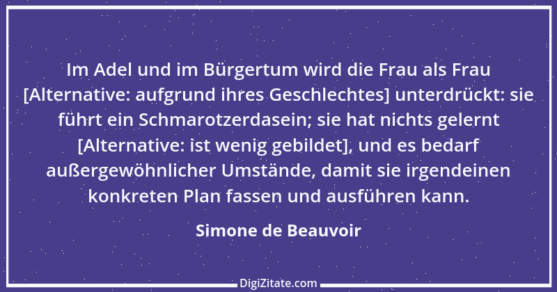 Zitat von Simone de Beauvoir 50