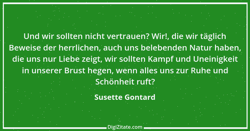 Zitat von Susette Gontard 1