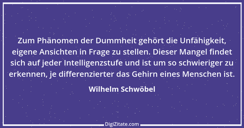 Zitat von Wilhelm Schwöbel 80