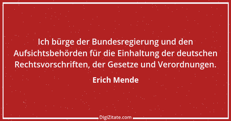 Zitat von Erich Mende 4